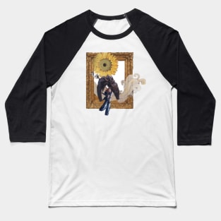 Sunflower sitting on top of the world Baseball T-Shirt